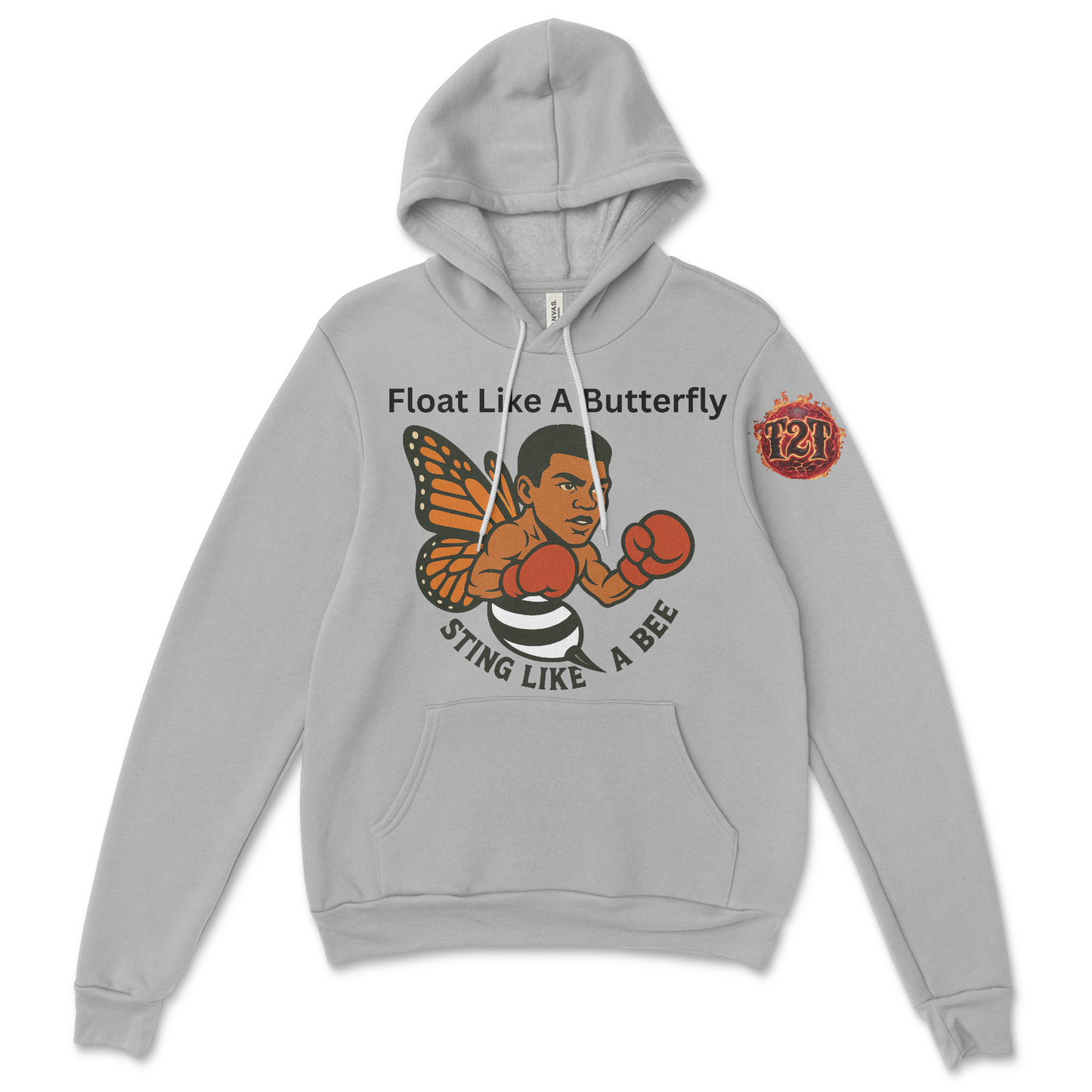 oe2Toe “Butterfly & Bee” Boxing Tribute Hoodie