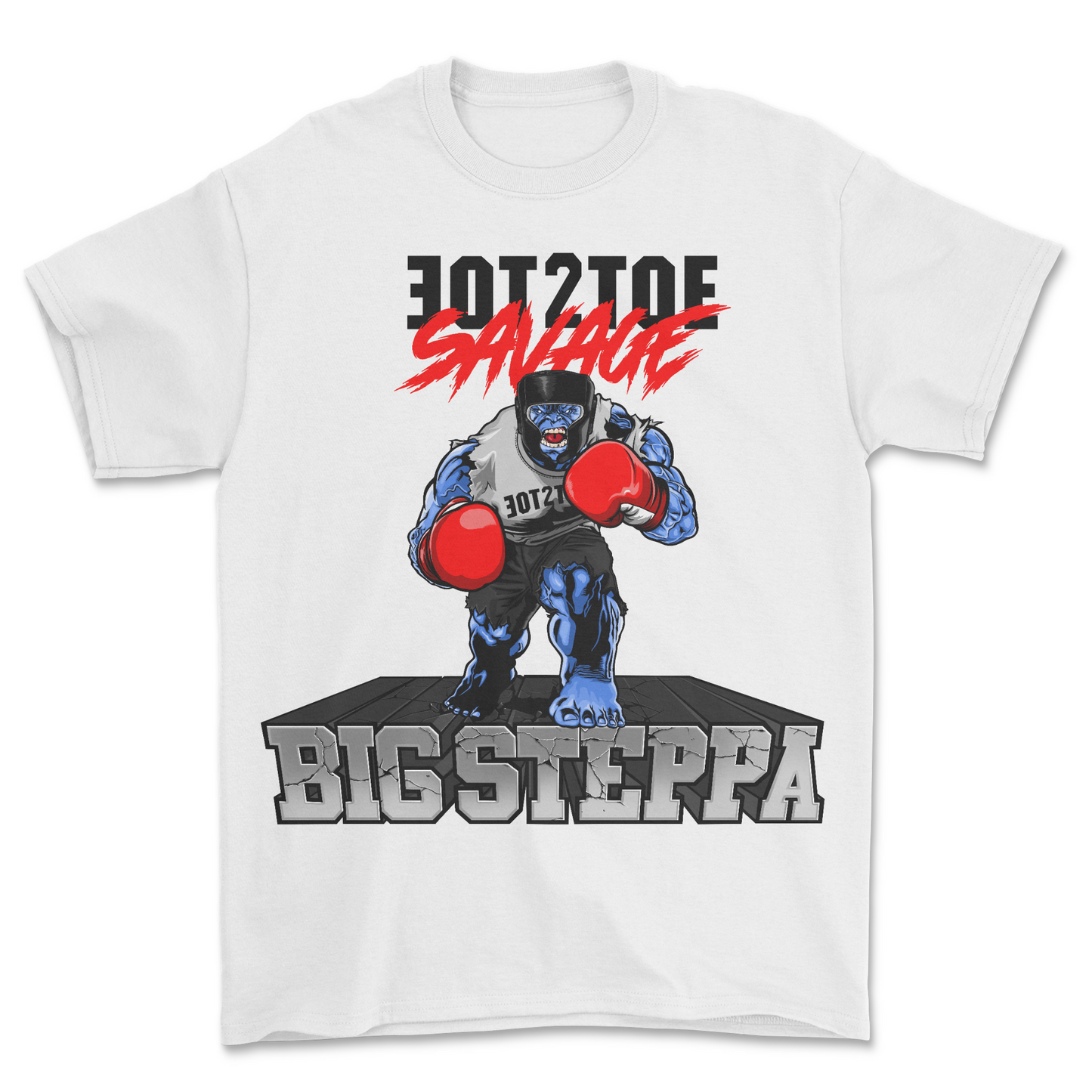 Big Steppa White Short Sleeve