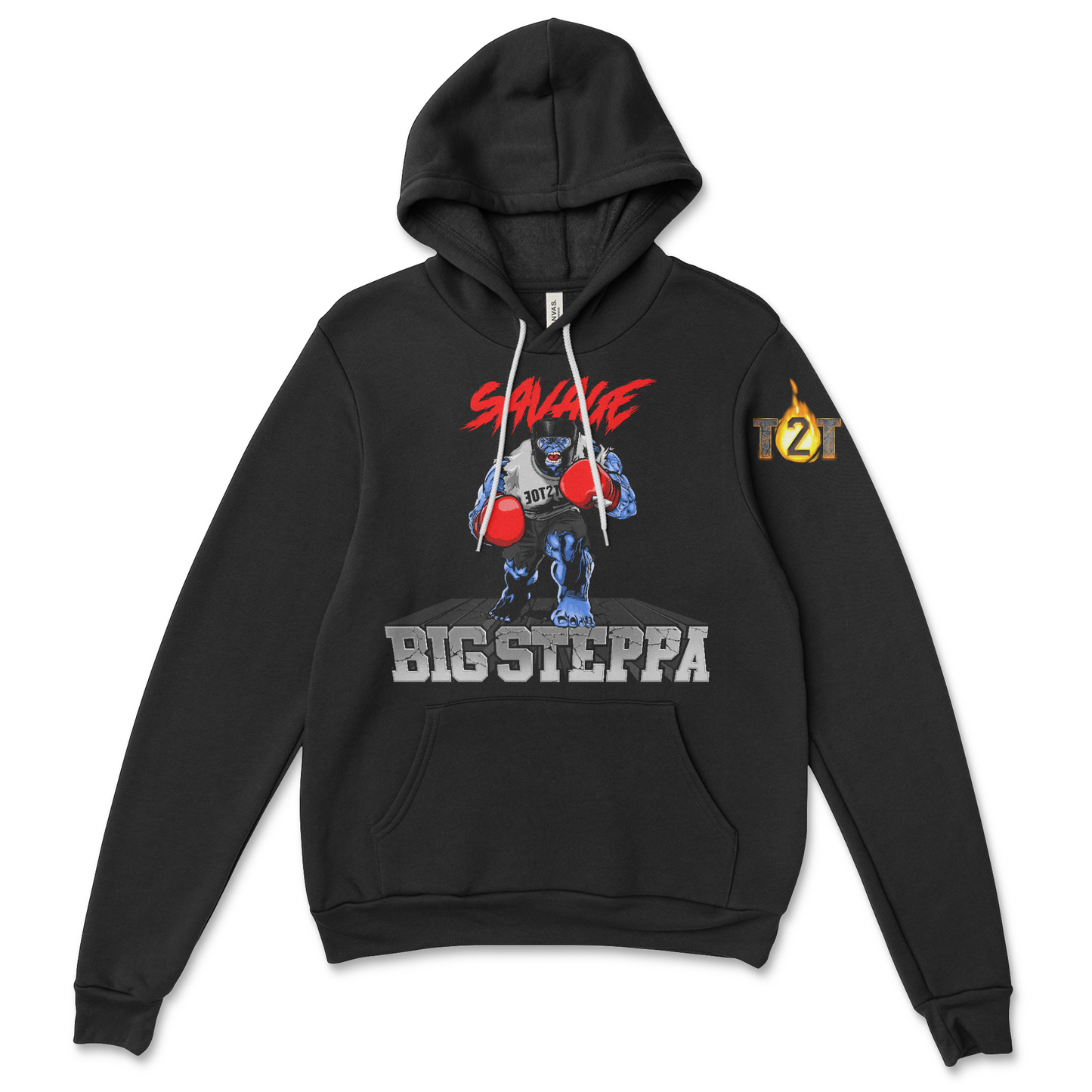 Black Hoodie Big Steppa Hoodie