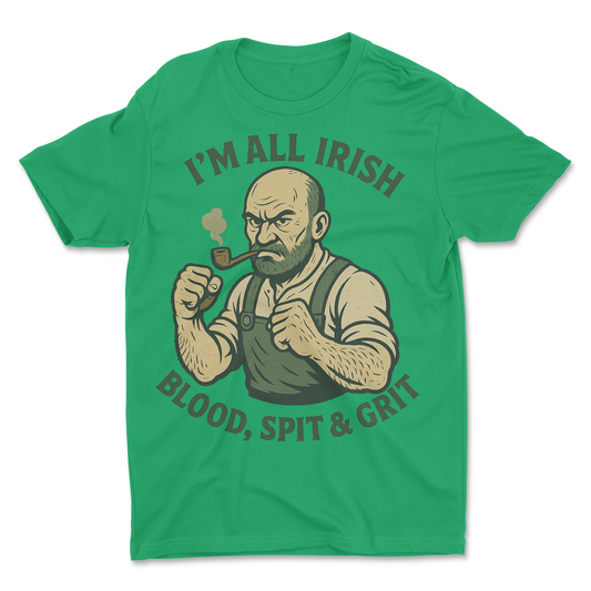 Irish Blood, Spit & Grit Tee