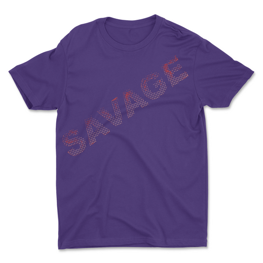 Savage Halftone Tee – Style Meets Ruthless Intent