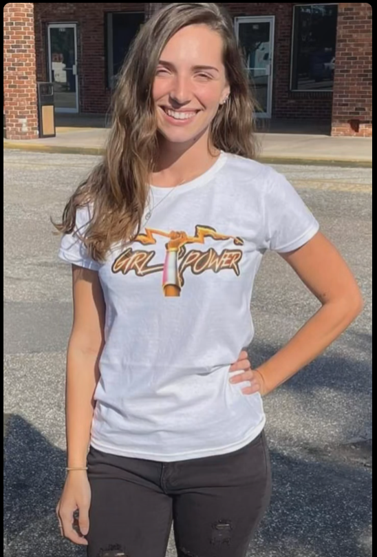 Girl Power White Tee