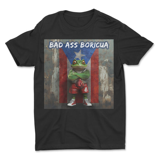 Bad Ass Boricua Tee – Island Strength, Coquí Spirit