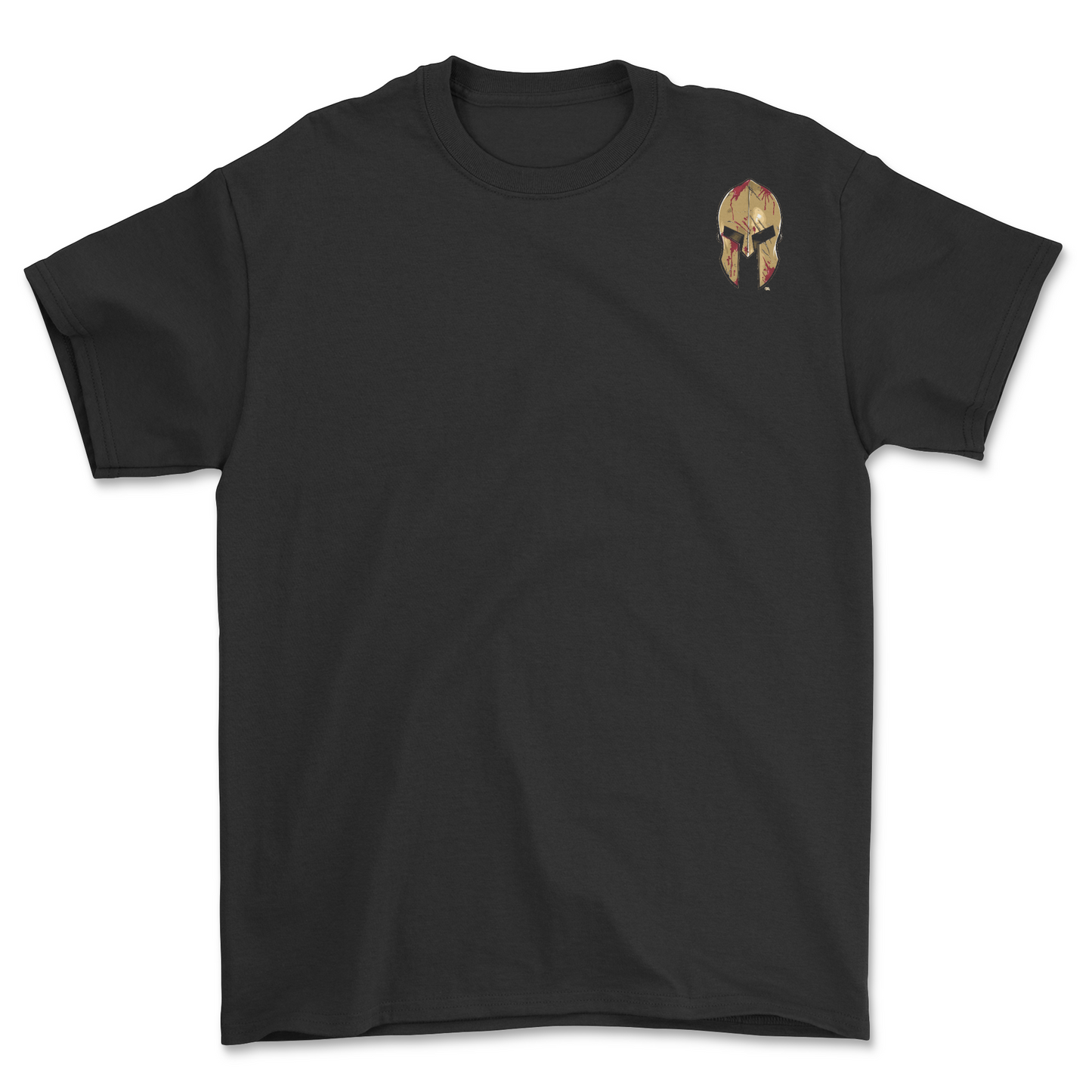 Spartan Black Tee